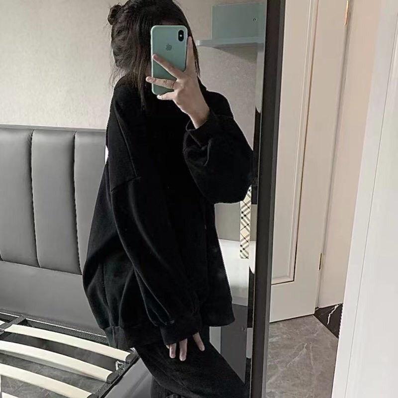 ÁO KHOÁC NỈ HOODIE FROM RỘNG CÁ TÍNH CHẤT DÀY DẶN HÀNG BÁN SHOP