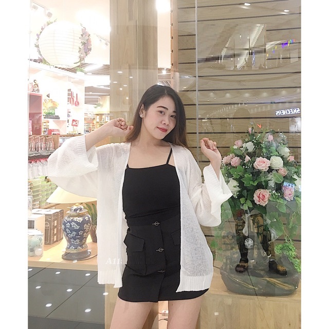 ÁO KHOÁC LEN. MỎNG TAY DÀI
