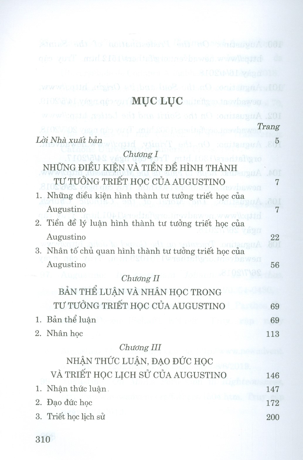 Triết Học Tôn Giáo Của AUGUSTINO (Sách chuyên khảo)