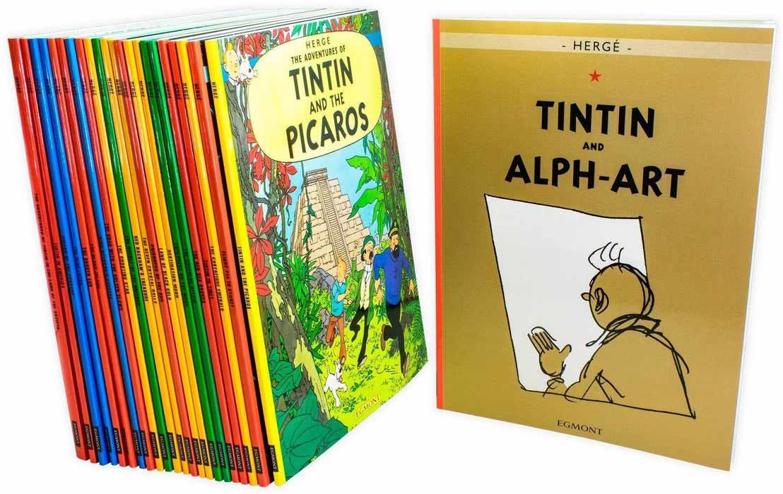 Tintin bộ 23q nhập màu box set