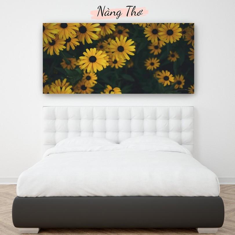 TRANH DECAL DÁN TƯỜNG_HOA CÚC_DECAL VIP