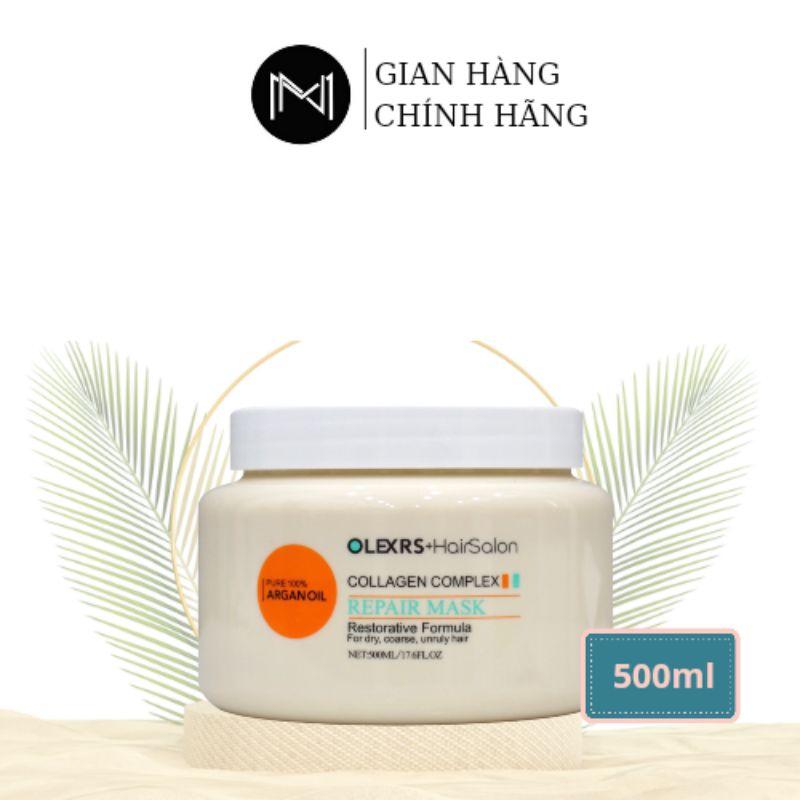 Dầu cặp bộ gội xả Olexrs Hair Salon Argan oil 500ml/960ml - Mọc Tóc, Chong Rụng Tóc, Tóc Nhuộm