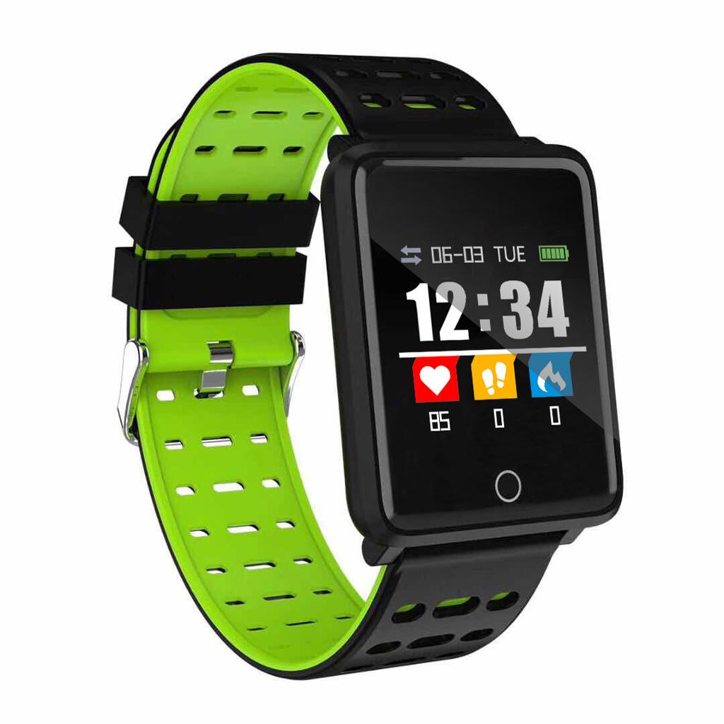 1.44" 4.0 Smart Watch Heart Rate Monitor Blood Pressure 180mAh Men Women