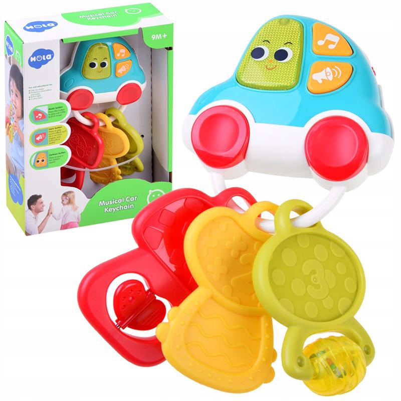 Đồ Chơi PEEK A BOO Lục Lạc Chiếc Xe Âm Nhạc Vui Nhộn PAB019A