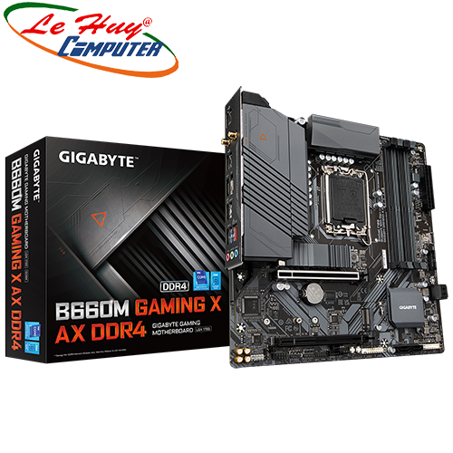 Mainboard Gigabyte B660M Gaming X AX DDR4 - Hàng Chính Hãng