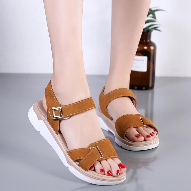 Giày Xăng Đan Đế Mềm Thời Trang Mùa Hè Cho Nữ