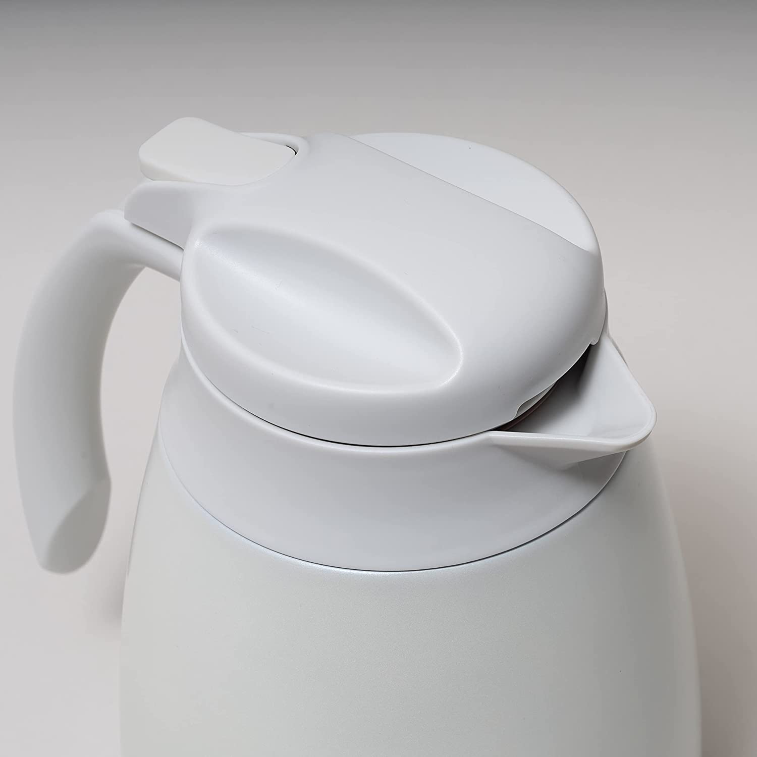 Bình nước giữ nhiệt Tablepot 1000ml, thân bằng thép không gỉ sơn phủ tĩnh điện. Thương hiệu Pearl Metal - nội địa Nhật Bản