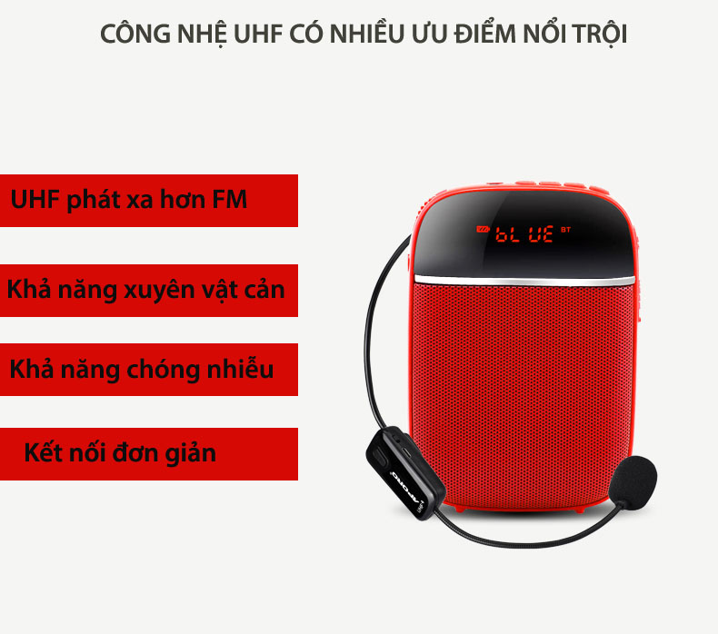 Máy trợ giảng không dây Aporo T2FM ( hàng nhập khẩu )