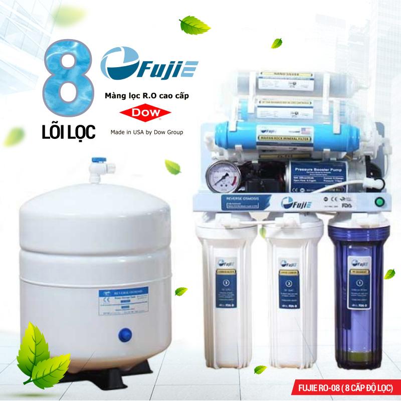 Máy Lọc Nước RO FUJIE RO-08  - Hàng Chính Hãng