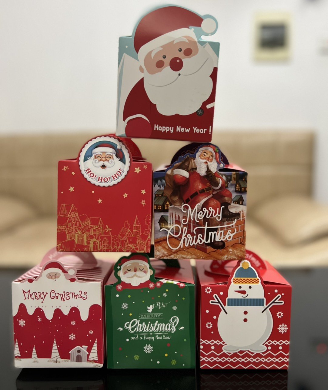 [Mẫu Mới 2023] Hộp Đựng Quà Noel dùng để gói quà tặng học sinh trong dịp giáng sinh cho các bé