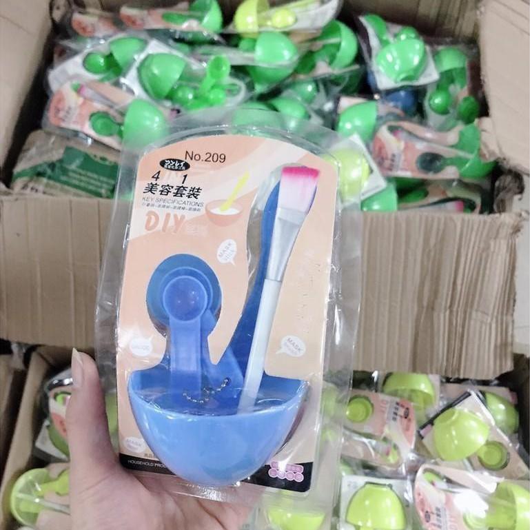Bộ bát trộn mặt nạ 6 chi tiết hàng mới