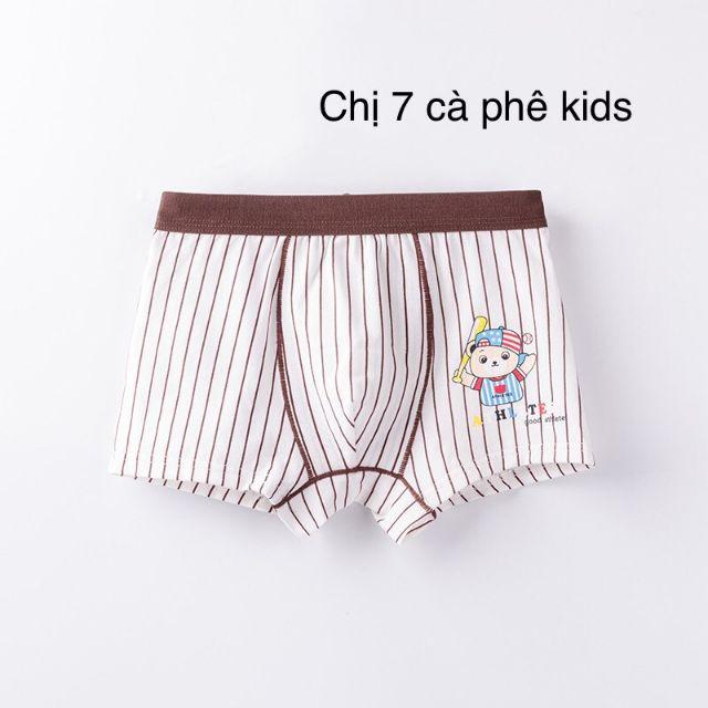 Combo 5 quần sip bé trai - quần lót bé trai dạng đùi cao cấp