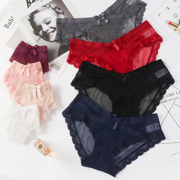 Quần Lót Nữ Ren Cao Cấp 5779 Quần Sịp Nữ Sexy Gợi Cảm Ôm Dáng Không Tạo Hằn