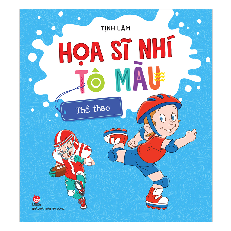 Họa Sĩ Nhí Tô Màu: Thể Thao