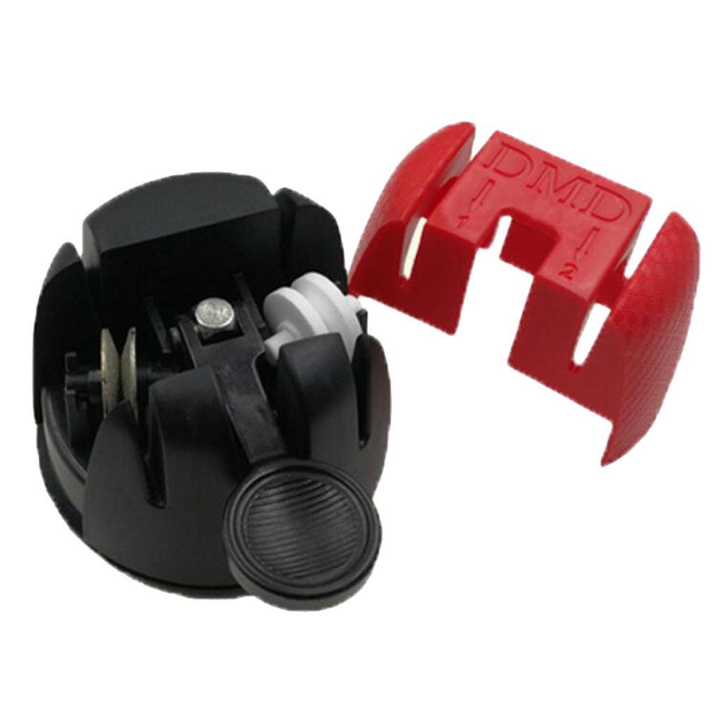 Coarse/Fine Sharpening Wheel System Kitchen Knife Sharpener