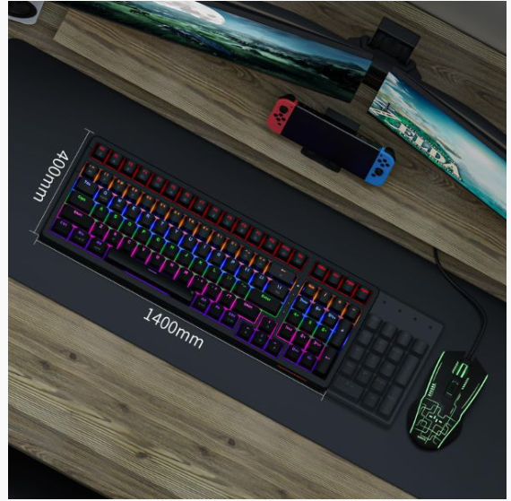 Bộ bàn phím và chuột chơi game Newmen GM202 - Hàng chính hãng