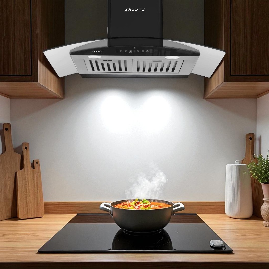 Máy Hút Mùi Nhà Bếp Kính Cong Kopper KP70A/70C Hàng Chính Hãng