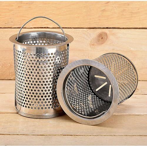 Bộ lọc rác bồn rửa chén kèm nắp đậy bằng inox chống han gỉ