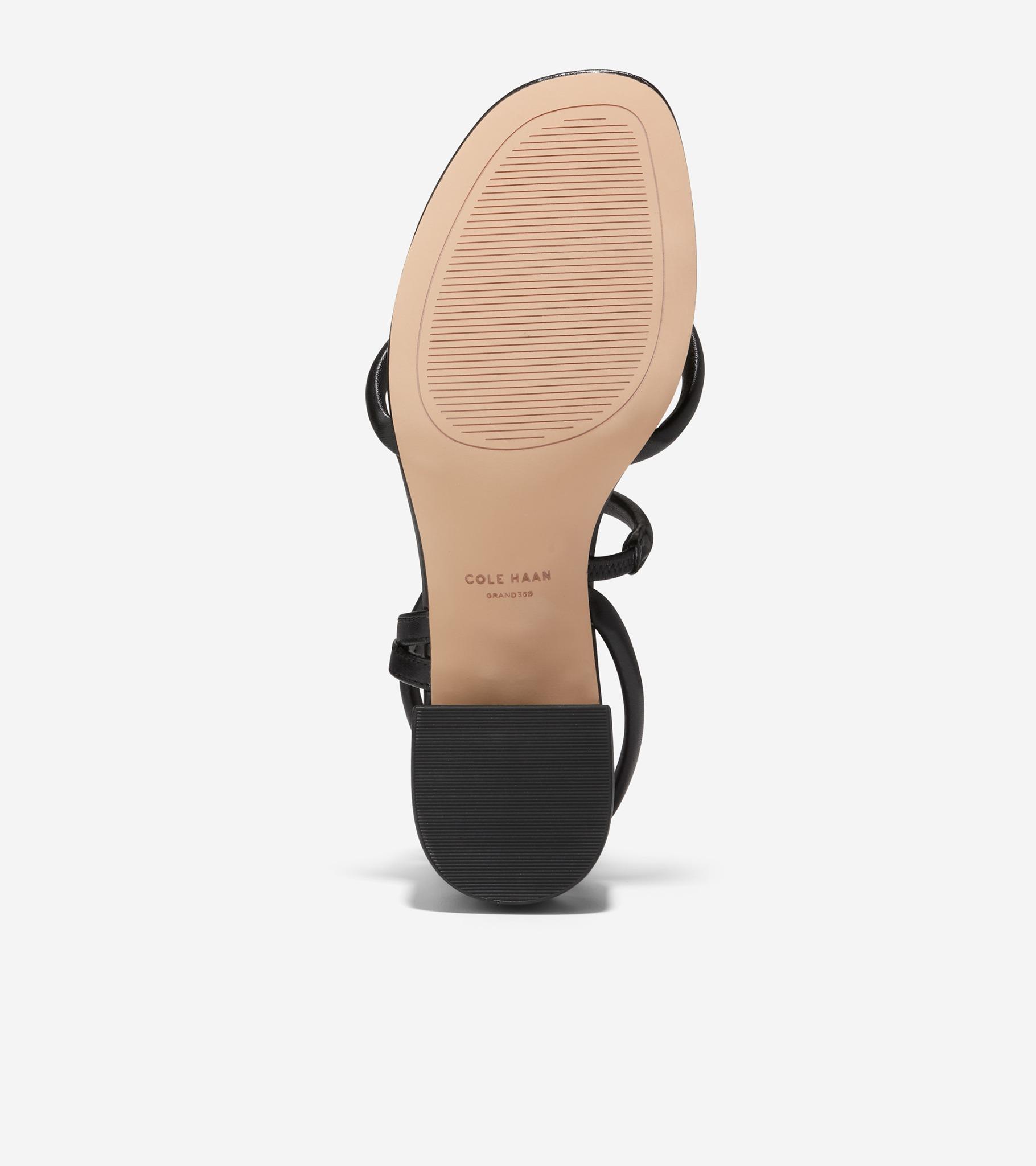 GIÀY CAO GÓT COLE HAAN NỮ CALLI THONG BLK HEEL SDL 40MM W26964 231