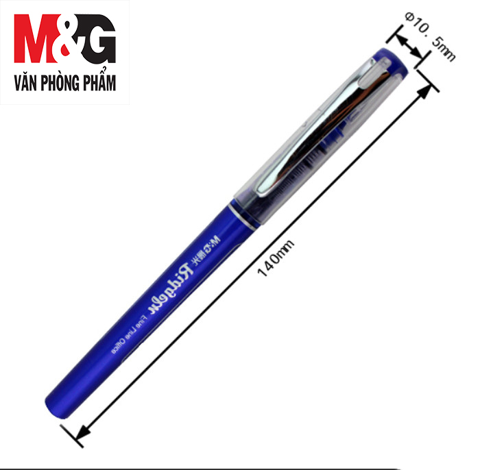 Bút nước  M&amp;G- 0.5mm - Mực Xanh - 1 cây - ARP50901B-bút ký tên màu mực chuẩn