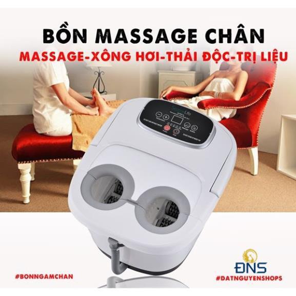 Bồn Ngâm Chân Massage SereneLife SL18, Máy chậu ngâm chân massage xiaomi nước nóng
