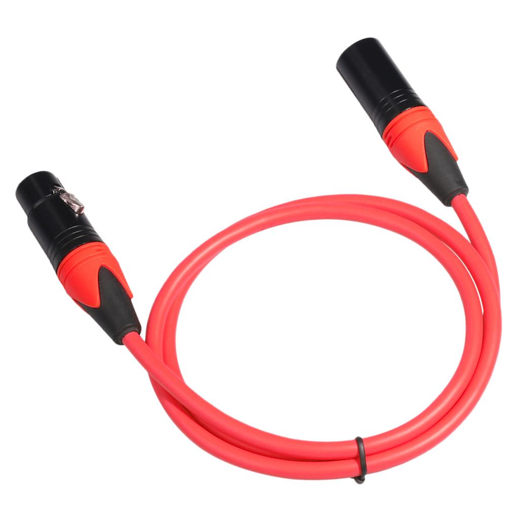 XLR Male to Female Microphone Cable 3.3ft-16.4ft, 5 Colors 4 Sizes for Choose
