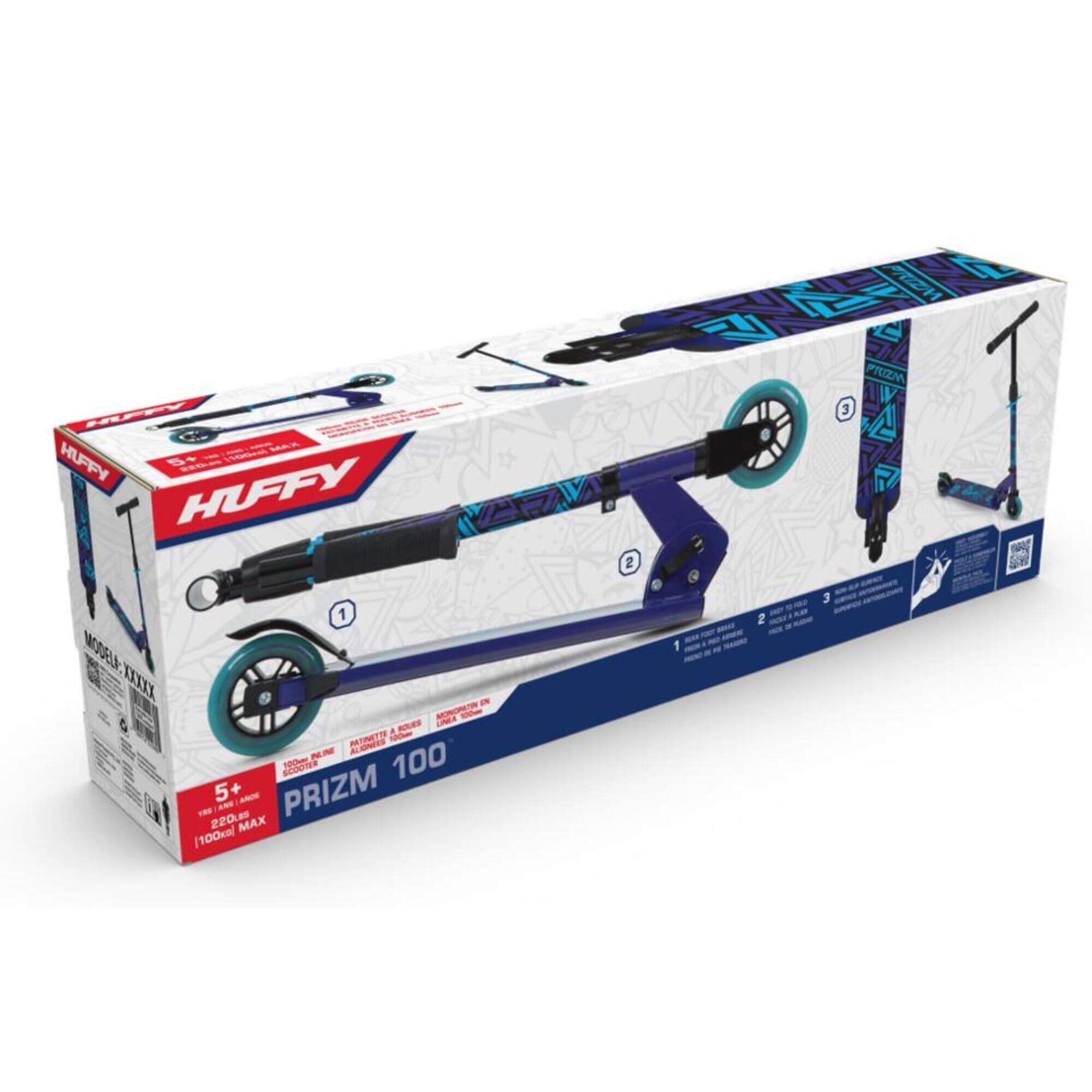 Xe trượt scooter cho bé HUFFY Prizm 100 Inline