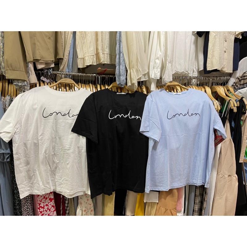 Áo thun chữ London - A.studio hàng QC