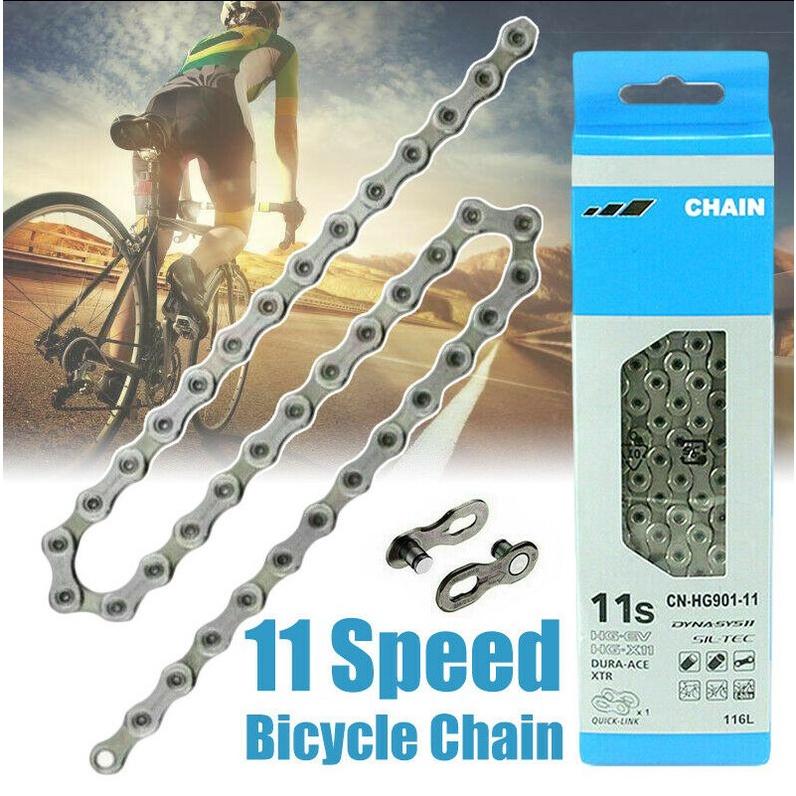 Xích xe đạp HG901 11 tốc độ cho xe đạp Dura-Ace / XTR 116 Liên kết cho thay thế xích Shimano HG701 / HG40 / HG54 / HG95