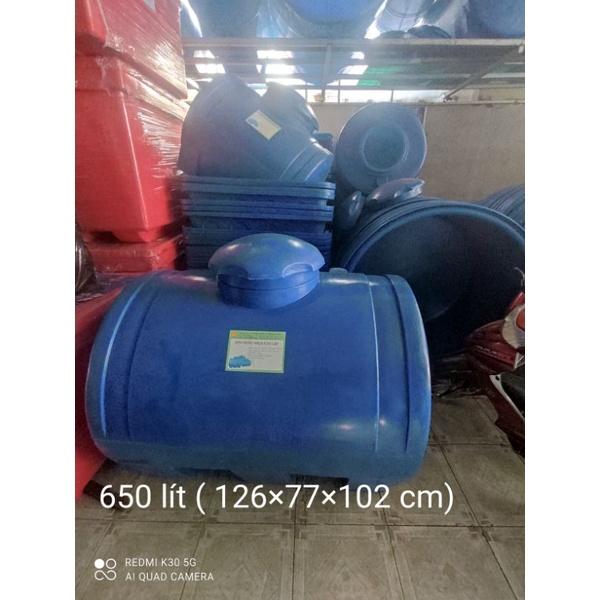 Bồn chứa nước cao cấp 1000 lít, 650 lít( bồn nằm