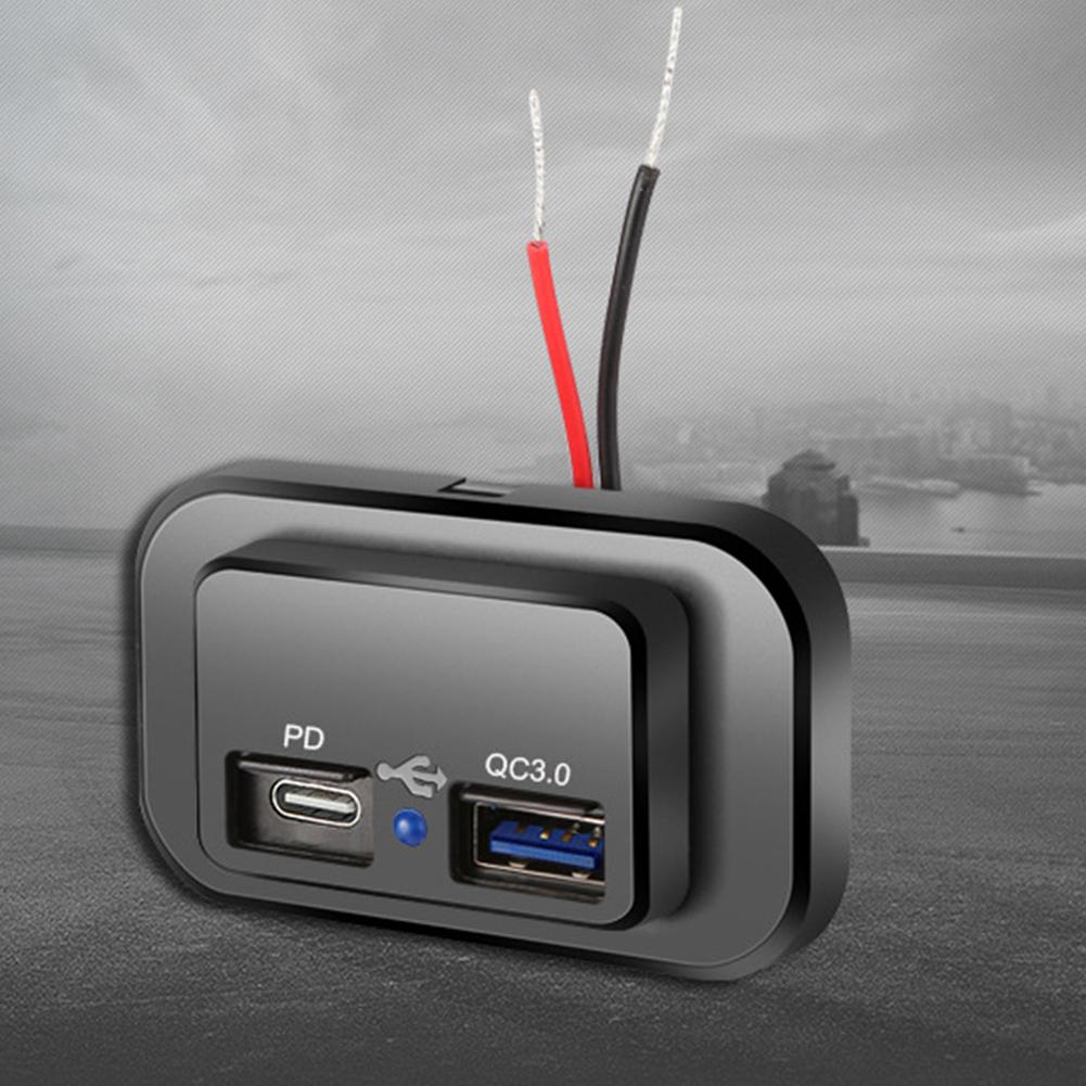 Bộ điều hợp đầu ra điện 12V 24V PD 3.0