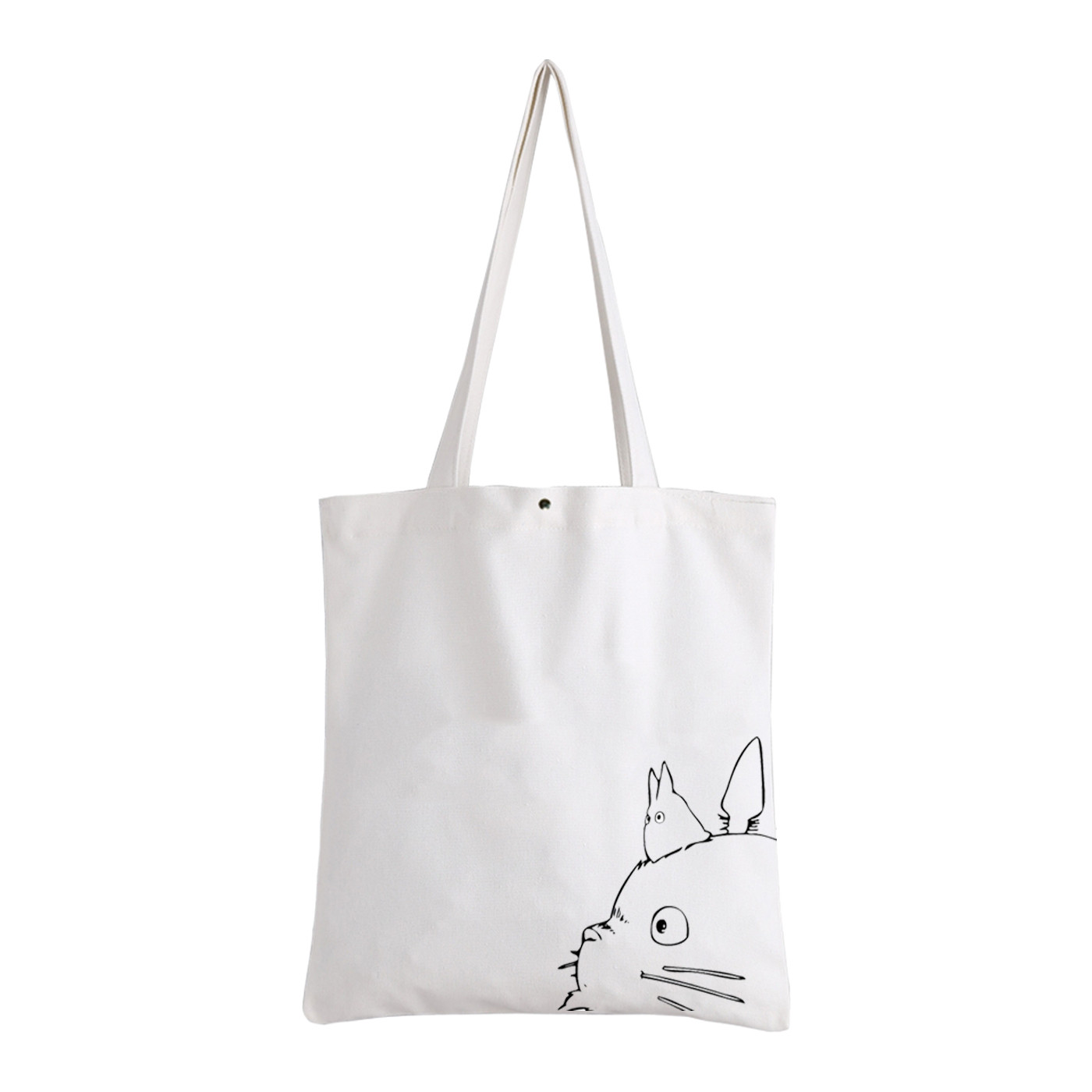 Túi Tote Vải Kiểu Basic In Hình Totoro A127