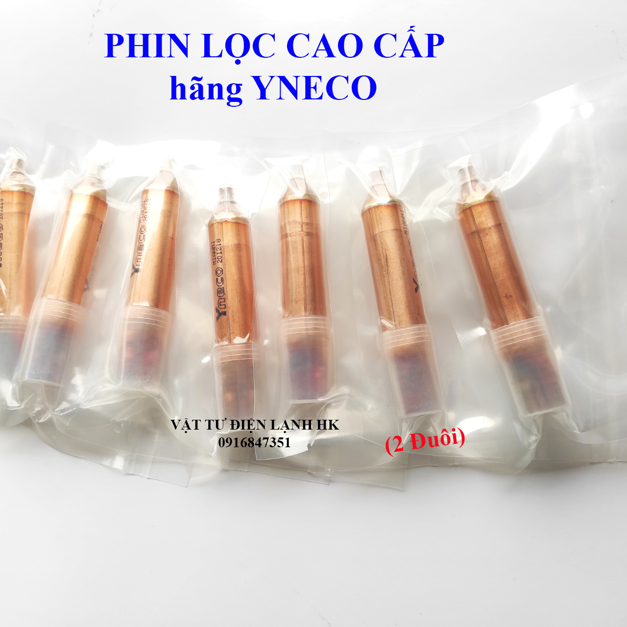 Phin lọc gas dùng cho tủ lạnh HENGSEN một - hai đuôi 1 - 2 - fin tủ YNECO mianmi 2 đuôi - Pin góc R600 chữ L tủ đông