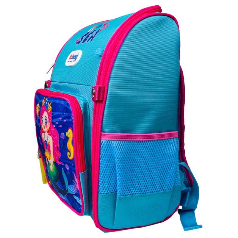 Balo B.bag Chống Gù Adventure Box-Under The Sea B-12-116 Xanh nhạt