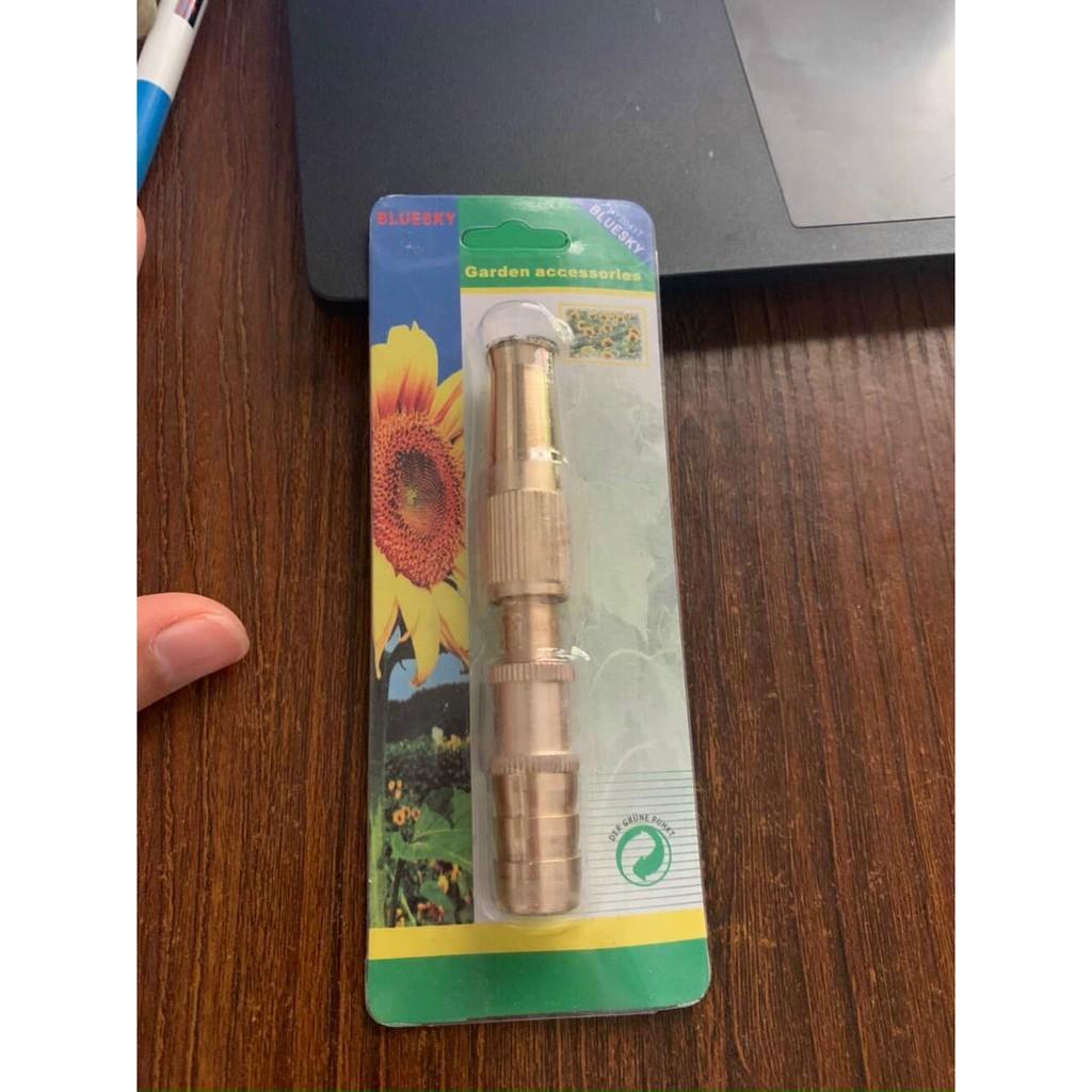 Vòi Xịt Nước, rửa xe, tưới cây Tăng Áp Suất Nước bằng đồng thau