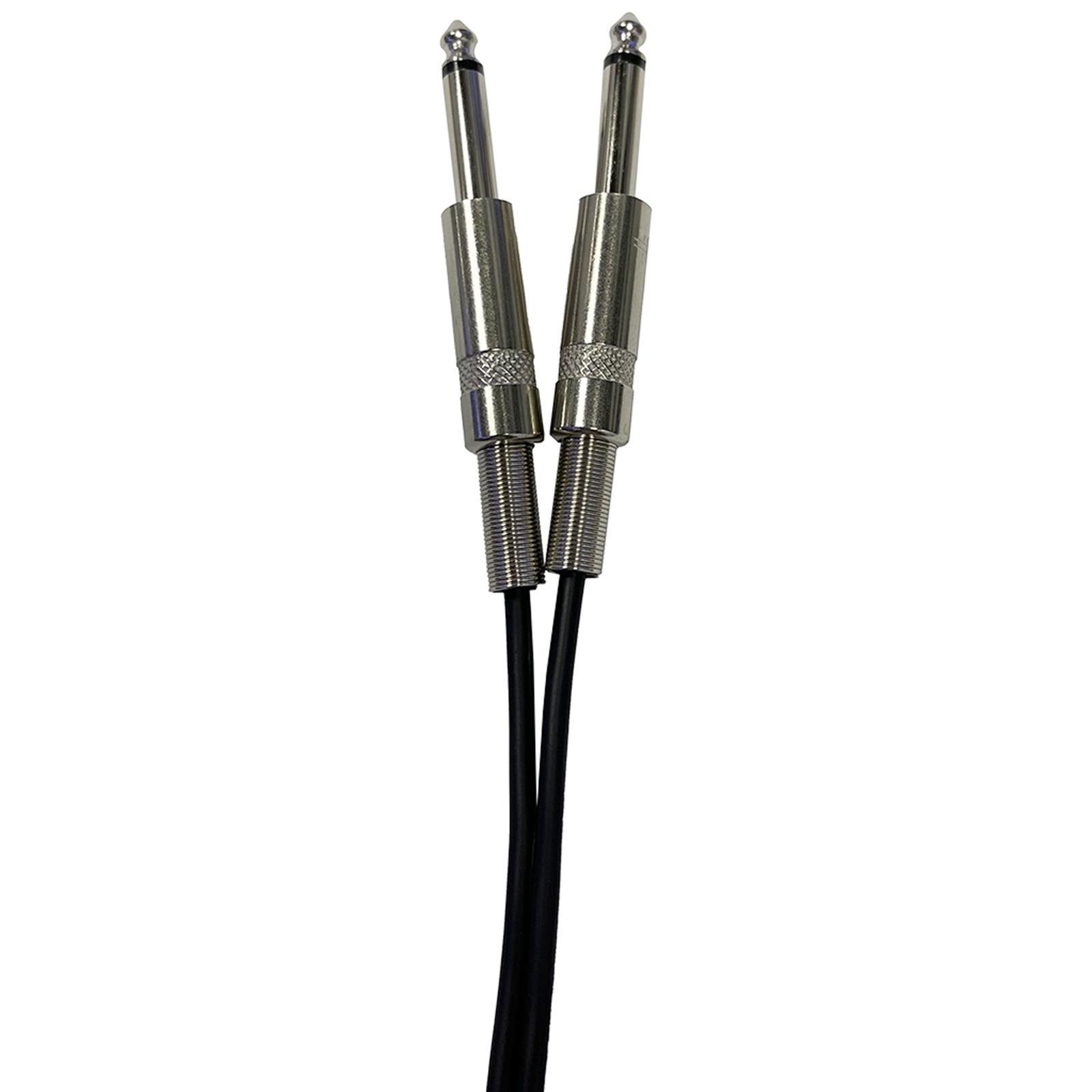 3.5mm 1/8" Female to 2 x 6.35mm 1/4" Male Cable Copper Shell for Headphones