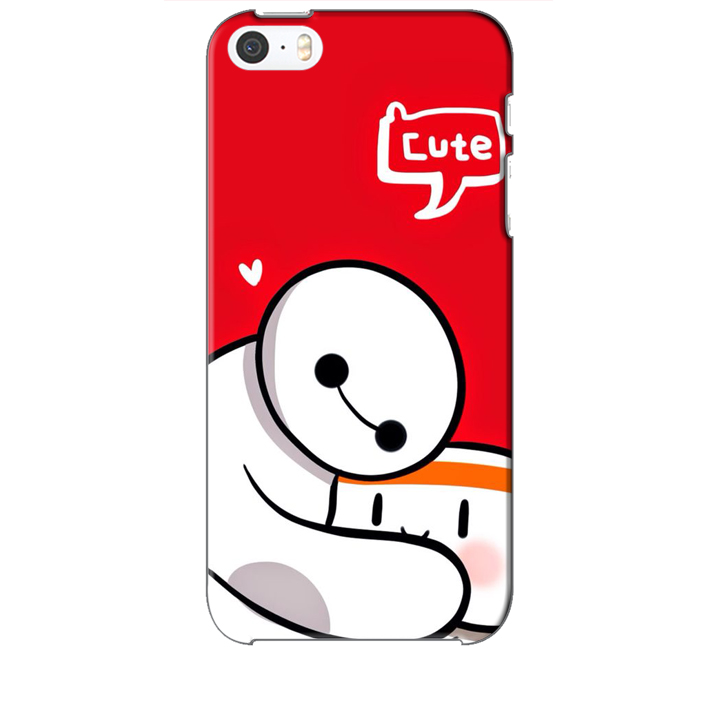 Ốp lưng dành cho điện thoại IPHONE 5 hinh Big Hero Cute
