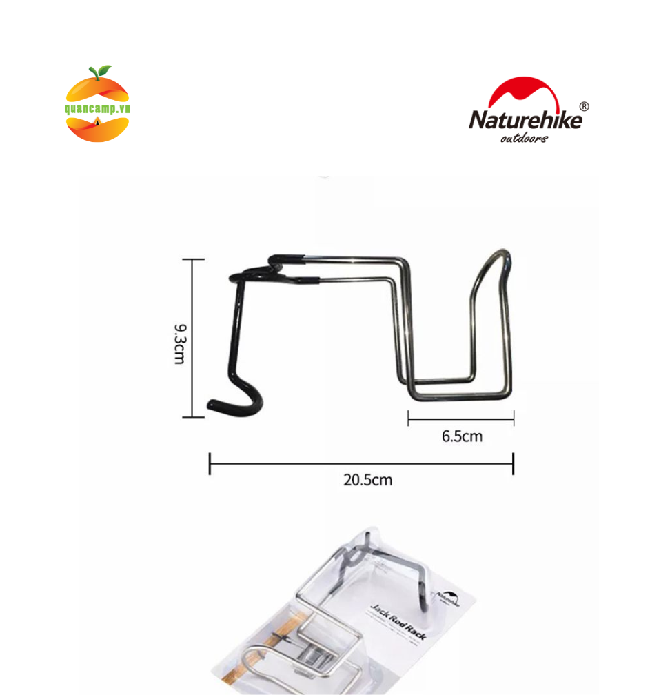 Giá đỡ cốc, kẹp treo đèn đa năng Naturehike NH20PJ103