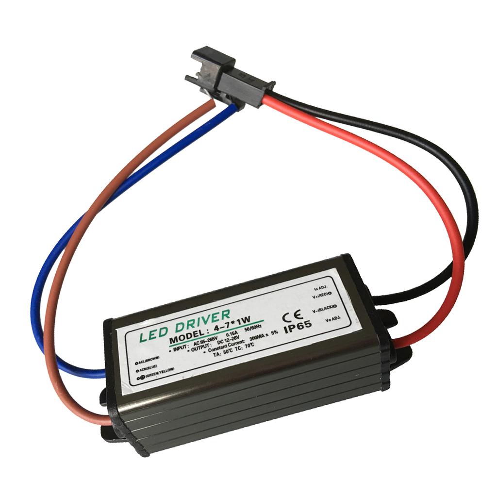 AC85-265V 4-7W Waterproof Downlight LED Power Supply Light Drive Constant Pressure Switch DRIVER Power Supply Outdoor LED Transformer