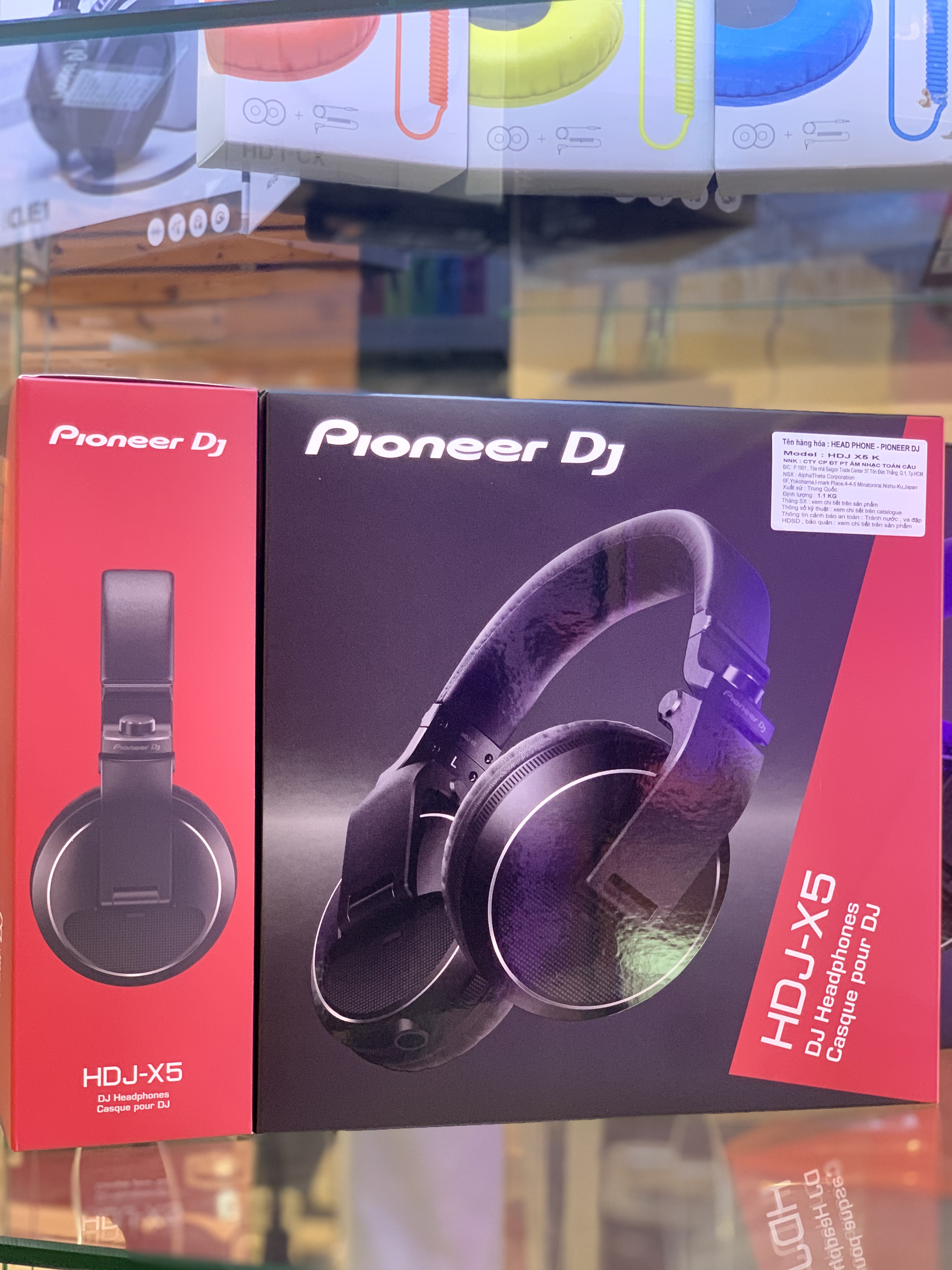 Tai nghe (Headphones) HDJ-X5 (Pioneer DJ) - Hàng Chính Hãng