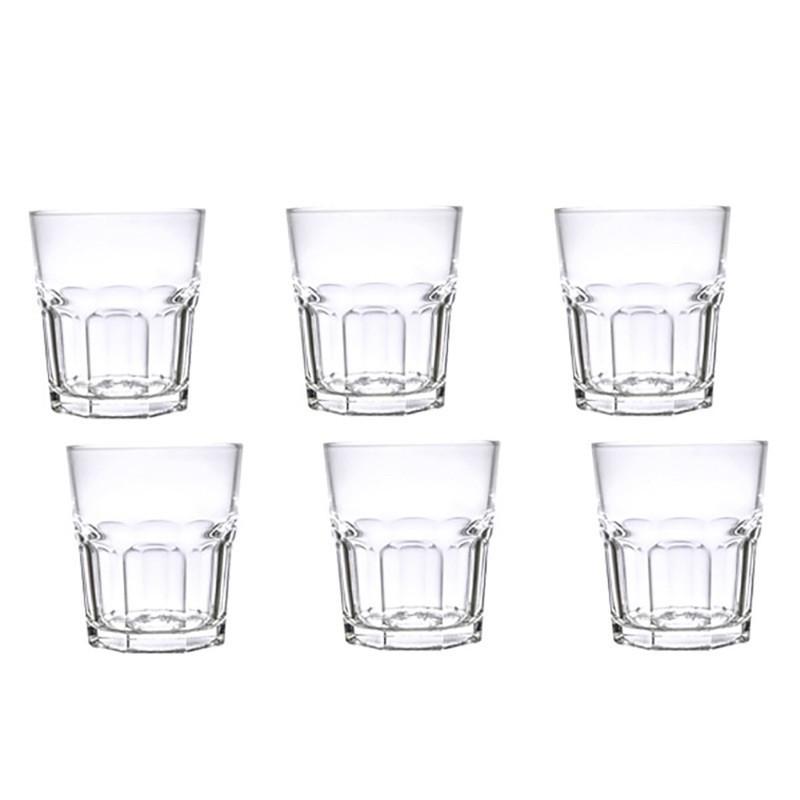 Set 6 cốc ly thuỷ tinh 306ml UG-389 hàng Thái Lan