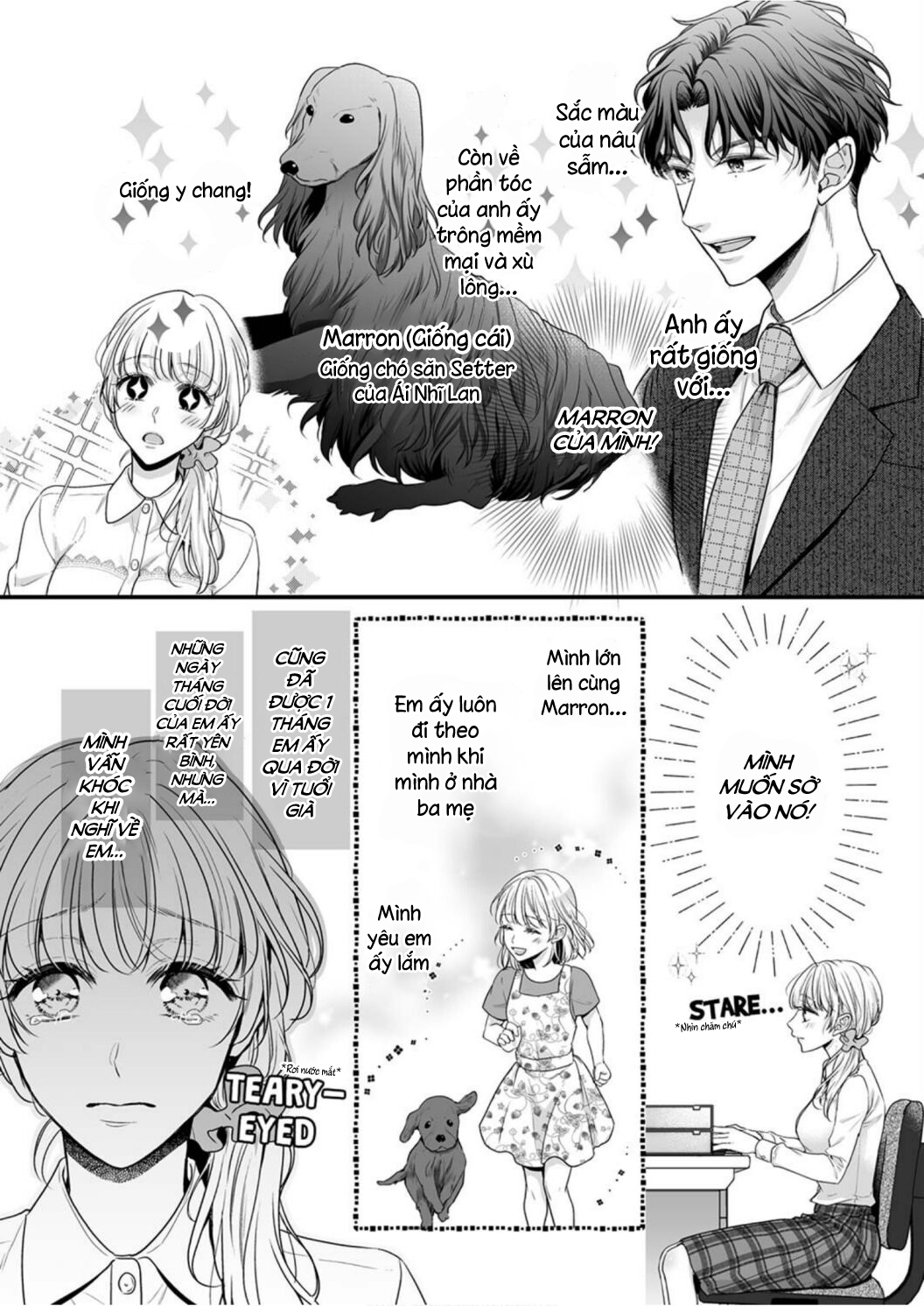 satou không chịu buông tay! chapter 1.1 10