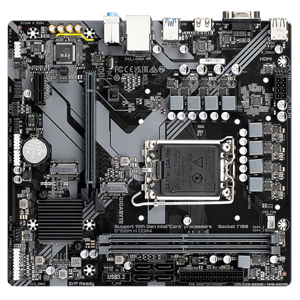 Main Gigabyte B760M H - Hàng chính hãng Viễn Sơn phân phối