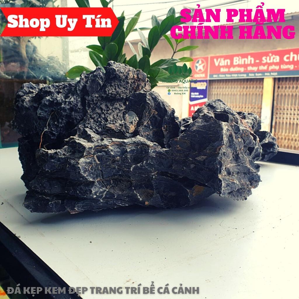 Đá Kẹp Kem Đẹp - Đá Trang Trí Bể Cá Cảnh, Bể Thủy Sinh (1KG)