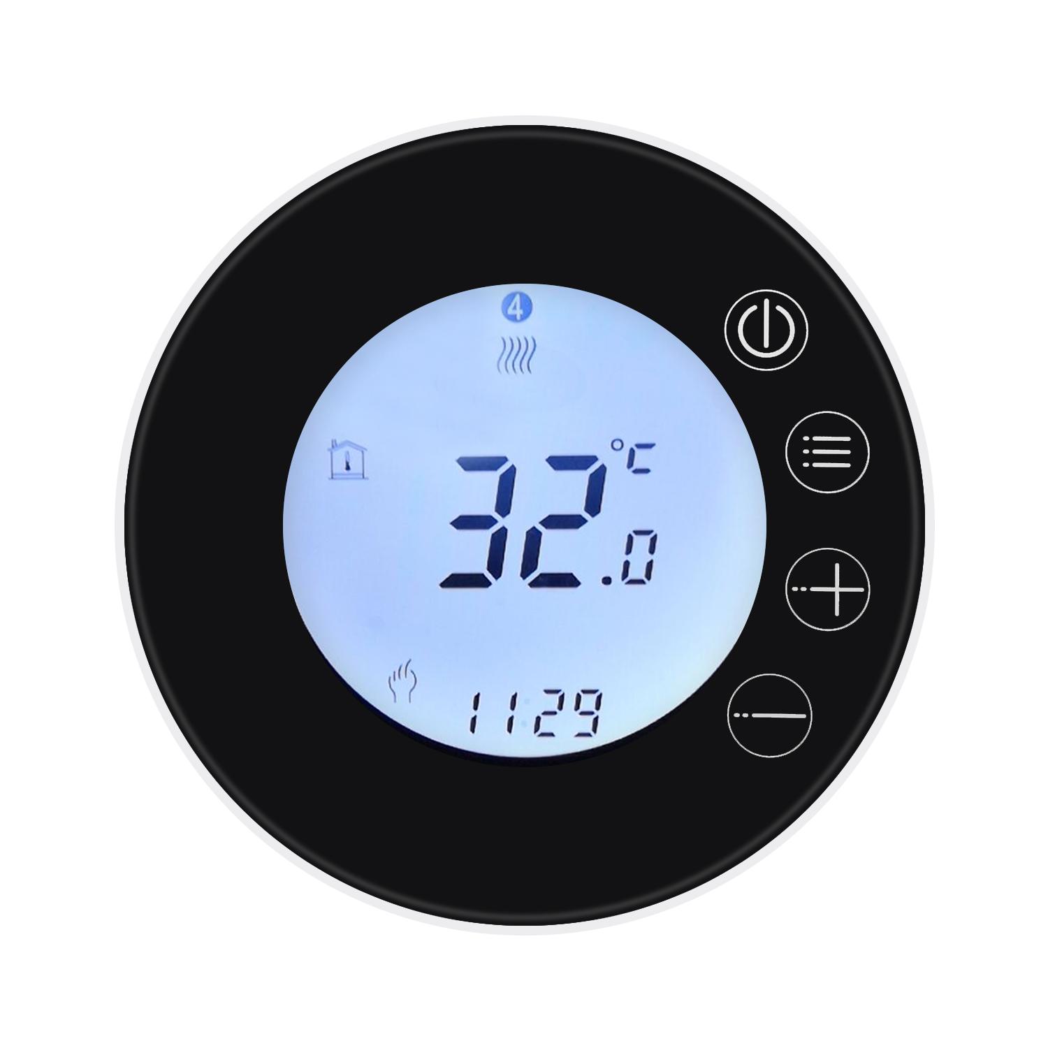 Tuya WiFi LCD Display Intelligent Thermostat Programmable Temperature Controller APP Control Compatible with Alexa Google Home Voice Control