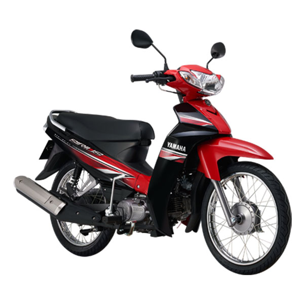 Xe Máy Yamaha Sirius Bánh Căm Phanh Cơ (Đỏ)