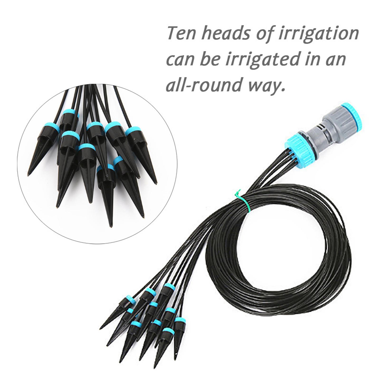 Drip Irrigation Kit Garden Irrigation System with 10 Nozzle Plant Garden Watering Drip Automatic Garden Watering System Kit