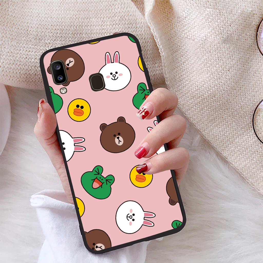 Ốp lưng dành cho Samsung Galaxy A20 viền dẻo TPU Bộ Sưu Tập Phong Cách Trẻ Trung - Hàng chính hãng