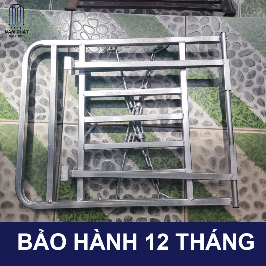 Baga Chở Hàng Hộp 52cm x 62cm Sử dụng nhiều loại xe Chuẩn Nam Phát