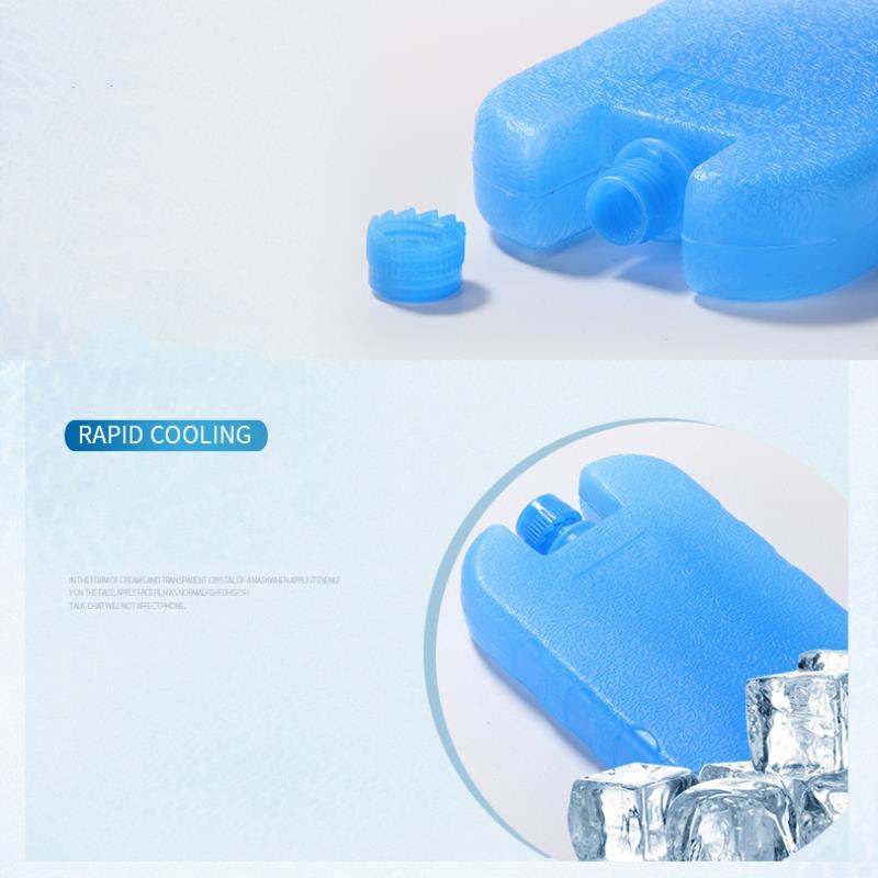 Bộ 5 Đá khô CO2 DK250 giữ lạnh sữa, bia, rượu, Hộp băng khô dạng gel cho quạt điều hòa, du lịch, phượt
